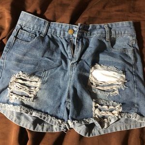 Jean shorts